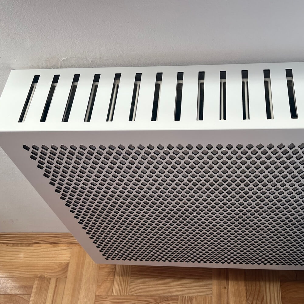 Cache-radiateur facile à installer